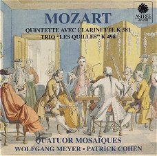Wolfgang Meyer  -  Mozart* - Quatuor Mosaïques, Wolfgang Meyer (3), Patrick Cohen ‎– Quintette Avec