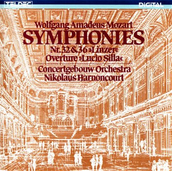 Nikolaus Harnoncourt - Wolfgang Amadeus Mozart - Concertgebouw Orchestra*, Nikolaus Harnoncourt ‎– - 1