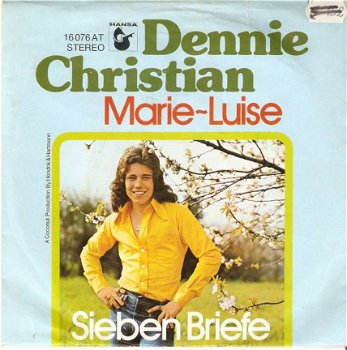 singel Dennie Christian - Marie-Luise / Seben Briefe - 1
