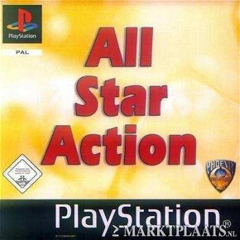 Playstation 1 ps1 all star action - 1