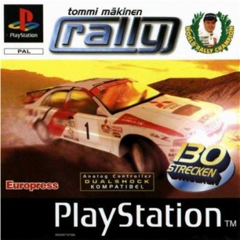 Playstation 1 ps1 tommi makinen rally - 1