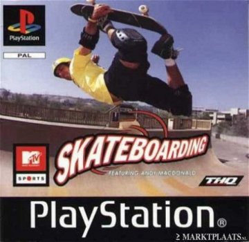 Playstation 1 ps1 mtv skateboarding - 1