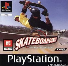 Playstation 1 ps1 mtv skateboarding