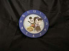 Mickey en Minnie Mouse Klok