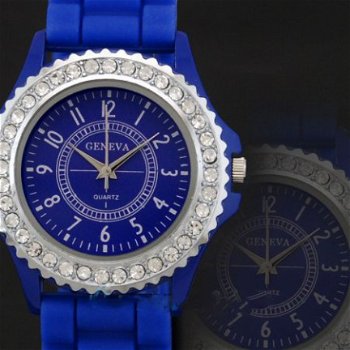 Mooi Geneva Dames Horloge (H-10) - 1