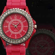 Mooi Geneva Dames Horloge (H-4)