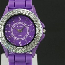 Mooi Geneva Dames Horloge (H-3)