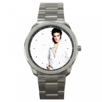 Elvis Presley Angel Stainless Steel Horloge - 1