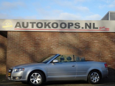 Audi A4 Cabriolet - 2.0 TFSi 200Pk Turbo Pro Line | NIEUWSTAAT | Climatronic | Leder | Cruise | Stoe - 1