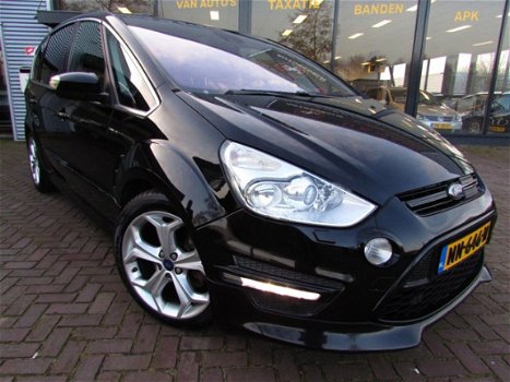 Ford S-Max - 2.2 TDCi S Edition Aut.200Pk Xenon Led Adapt.Cruise Leer - 1