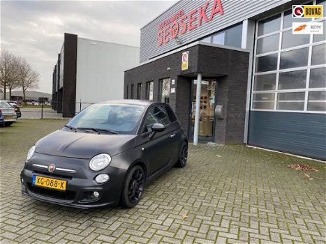 Fiat 500 - 1.2 Lounge BLACK JACK uitvoering mat zwart airco - 1