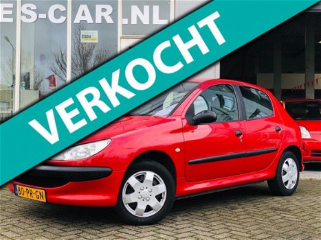 Peugeot 206 - 1.1 XR 5Drs, APK, Rijdt Goed Inruilkoopje - 1