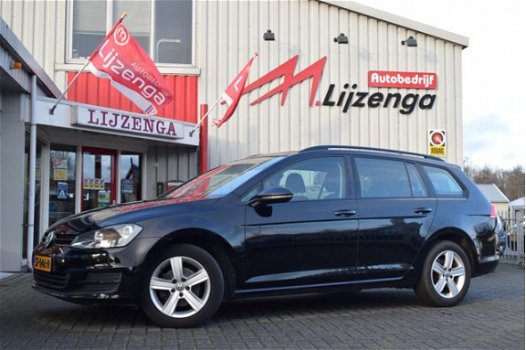 Volkswagen Golf Variant - 1.6 TDI Highline Leer | PDC | Navi | Clima | Bluetooth | Stoelverwarming - 1