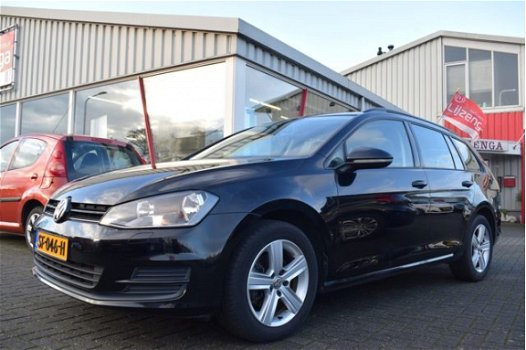 Volkswagen Golf Variant - 1.6 TDI Highline Leer | PDC | Navi | Clima | Bluetooth | Stoelverwarming - 1