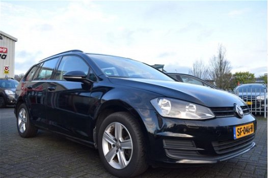 Volkswagen Golf Variant - 1.6 TDI Highline Leer | PDC | Navi | Clima | Bluetooth | Stoelverwarming - 1