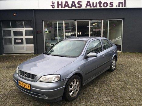 Opel Astra - 1.6 Njoy / AIRCO / 3 DEURS / LM VELGEN / APK 24 FEBRUARI 2020 - 1