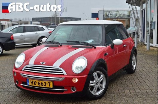 Mini Mini Cooper - 1.6 Pepper *Airco, Navi, Sport-Leder - 1