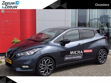 Nissan Micra - 1.0 IG-T Tekna AUTOMAAT 17'' Sculpted velg 101PK | Navigatie | Apple Carplay | Climat - 1