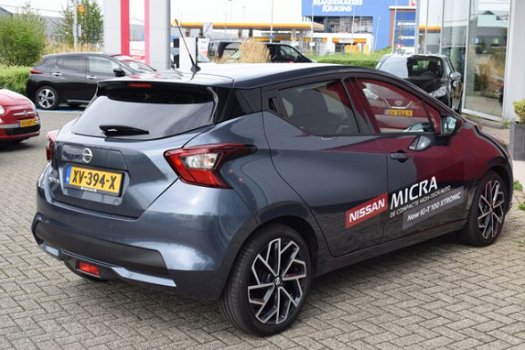 Nissan Micra - 1.0 IG-T Tekna AUTOMAAT 17'' Sculpted velg 101PK | Navigatie | Apple Carplay | Climat - 1