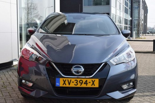 Nissan Micra - 1.0 IG-T Tekna AUTOMAAT 17'' Sculpted velg 101PK | Navigatie | Apple Carplay | Climat - 1