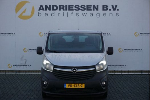 Opel Vivaro - 1.6 CDTI 120PK L2H1 Dubbele Cabine, Cruise control, Airco, Parkeersensoren - 1