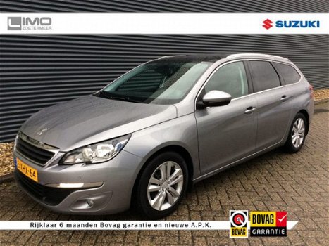 Peugeot 308 SW - 1.6 BlueHDI Blue Lease Executive Estate. PANORAMADAK, NAVIGATIE, CLIMA. PARKSENSOR - 1