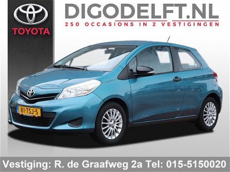 Toyota Yaris - 1.0 VVT-i Comfort | Airco | Cruise control | Lichtmetalen velgen - 1