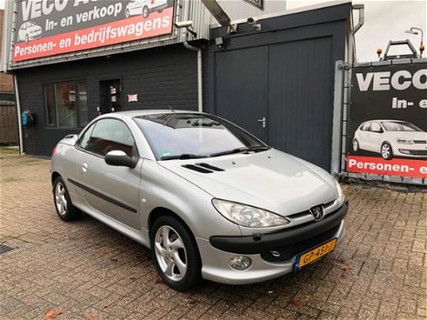 Peugeot 206 CC - 1.6-16V Roland Garros clima leer nette auto - 1