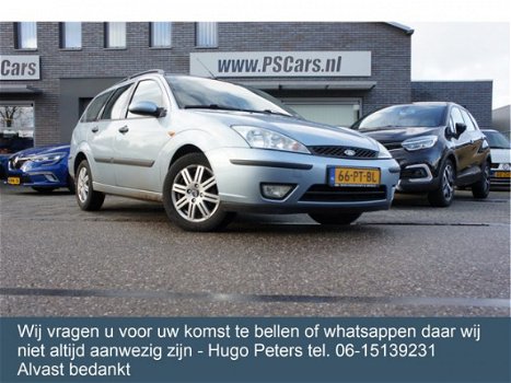 Ford Focus Wagon - 1.8 TDdi Futura Direct van 1e Eigenaar Nieuwe APK Leder Interieur inruilkoopje we - 1