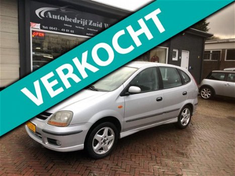 Nissan Almera Tino - 1.8 Ambience Airco Pdc Trekhaak 2e Eig Nap - 1