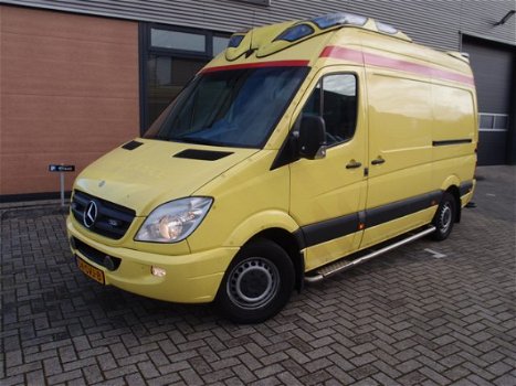 Mercedes-Benz Sprinter - 319CDI ambulace v6 compleet automaat airco btw/bpm vrij ideaal camper omvor - 1