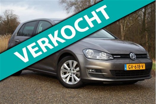 Volkswagen Golf - 1.0 TSI Highline Navigatie MF-Stuur Orig.Nederlands - 1