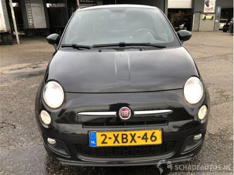 Fiat 500 - sport 0.9 80pk twin-air turbo - airco - elektr pakket - zwarte hemel - privacy glass - lm - 1