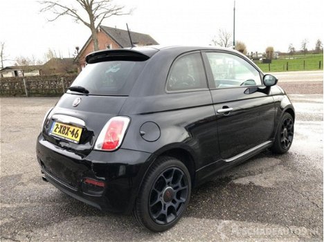 Fiat 500 - sport 0.9 80pk twin-air turbo - airco - elektr pakket - zwarte hemel - privacy glass - lm - 1