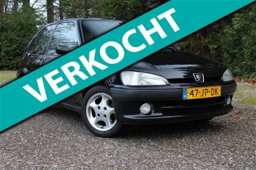 Peugeot 106 - 1.4 XS Zwart 3 deurs 2002 NAP - 1