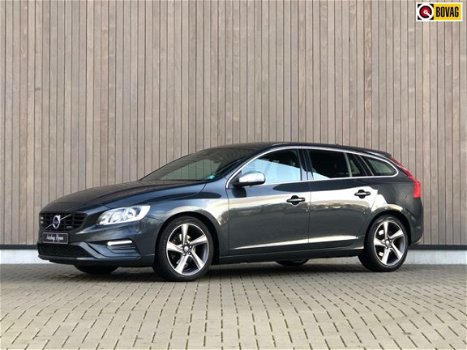 Volvo V60 - 2.0 D4 R-Design 2014 Grijs *AUTOMAAT - 1