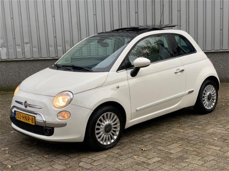 Fiat 500 - 1.2 Lounge panoramadak Vol options - 1