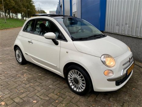 Fiat 500 - 1.2 Lounge panoramadak Vol options - 1