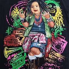 T-Shirt Rasta Kid maat 164 (uitverkoop)