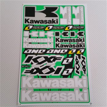 Sticker set Kawasaki - 1
