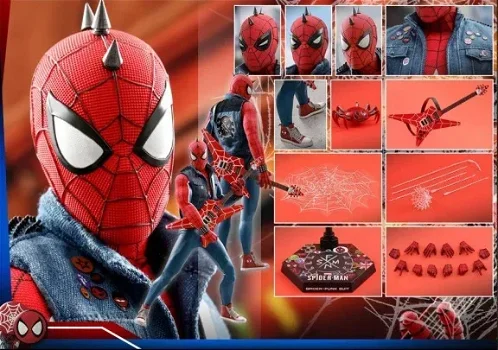 Hot Toys Spider-Man Spider Punk Suit VGM32 - 0