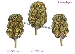 === 3 Schildjes Friese staartklok = oud === 39502