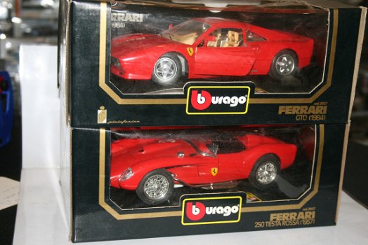 Ferrari GTO + 250 TR 1/18 Bburago - 1