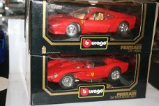 Ferrari GTO + 250 TR 1/18 Bburago