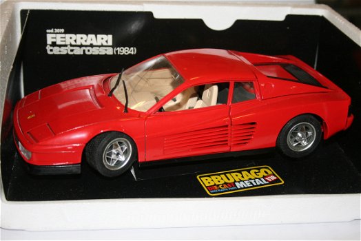 Ferrari Testarossa 1/18 Burago - 3