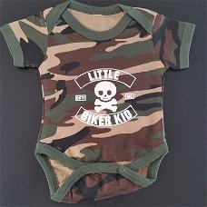 Baby Biker Kid Romper Camouflage