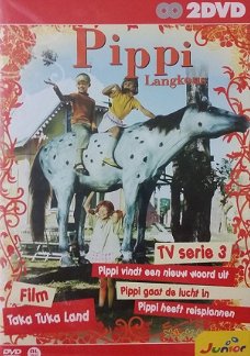 Pippi Langkous  -  Film Taka Tuka Land & TV Serie 3  (2 DVD)