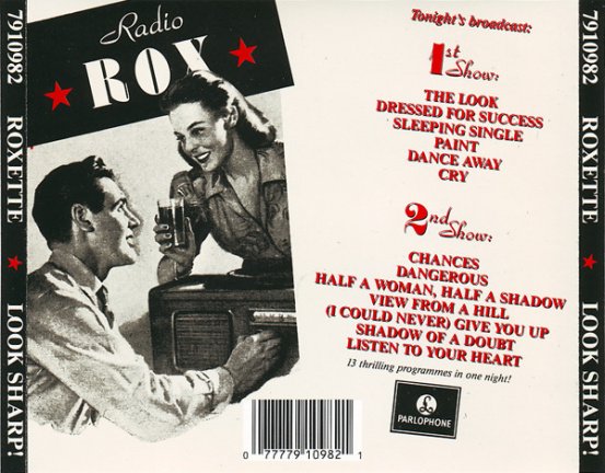 CD Roxette Look Sharp - Afbeelding 2