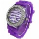 Mooi Zebra Geneva Dames Horloge (I-5) - 1 - Thumbnail