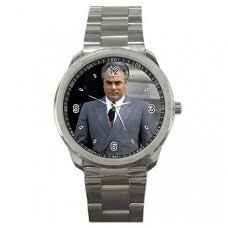 John Gotti Stainless Steel Horloge